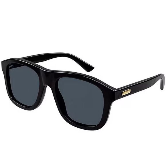 NEW Gucci Sunglasses GG1316S 001 Black Grey Men Authentic - Picture 11 of 12